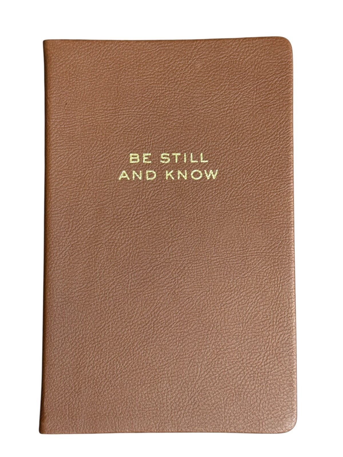 Eccolo Christian Notebook "Be still and Know" with Bible Verses