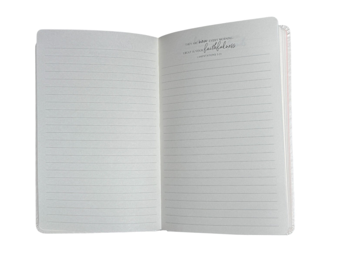 Eccolo Christian Notebook "Be still and Know" with Bible Verses