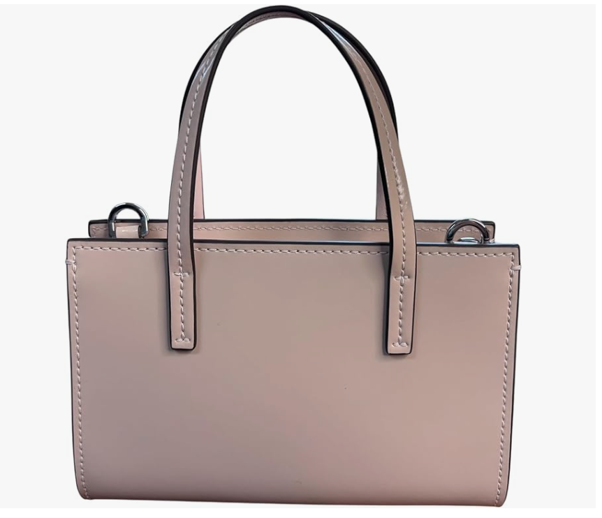 Tory Burch Blake Patent Mini Tote Soft Pink 7.75"x4.5" w Detachable Strape