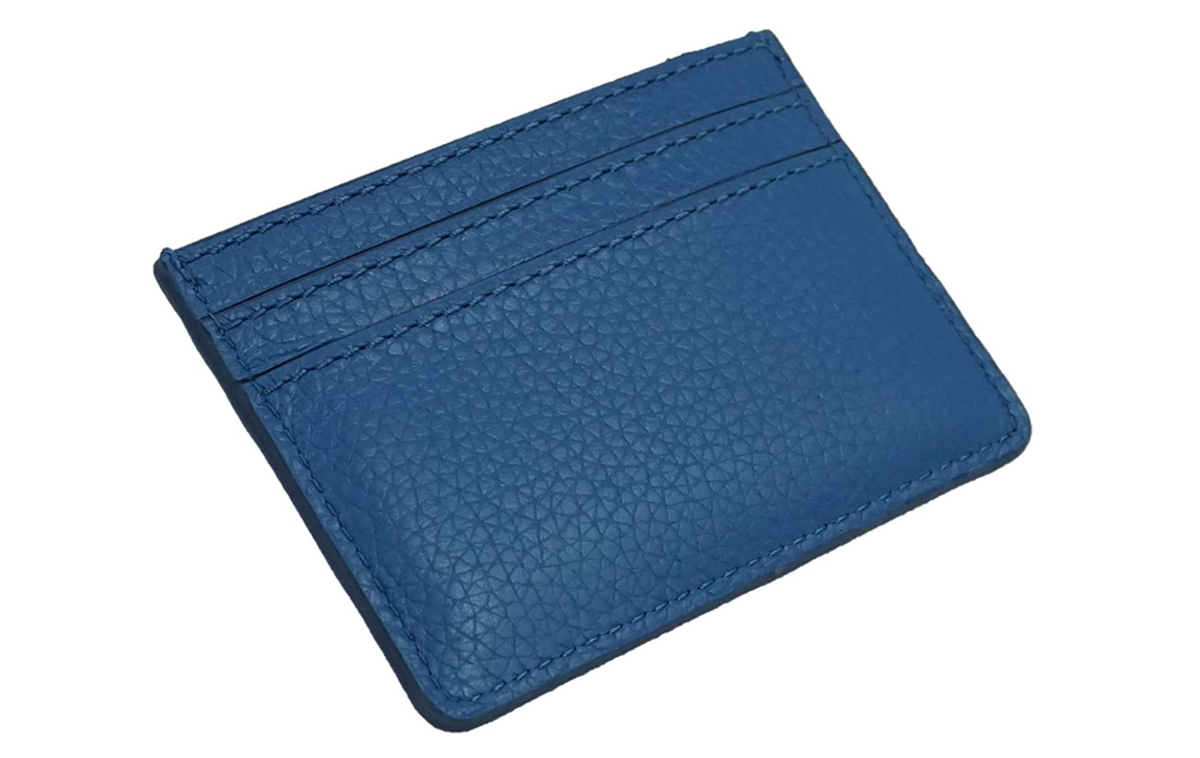 Marc Jacobs Leather Card Case Stellar Blue  $95 NWT