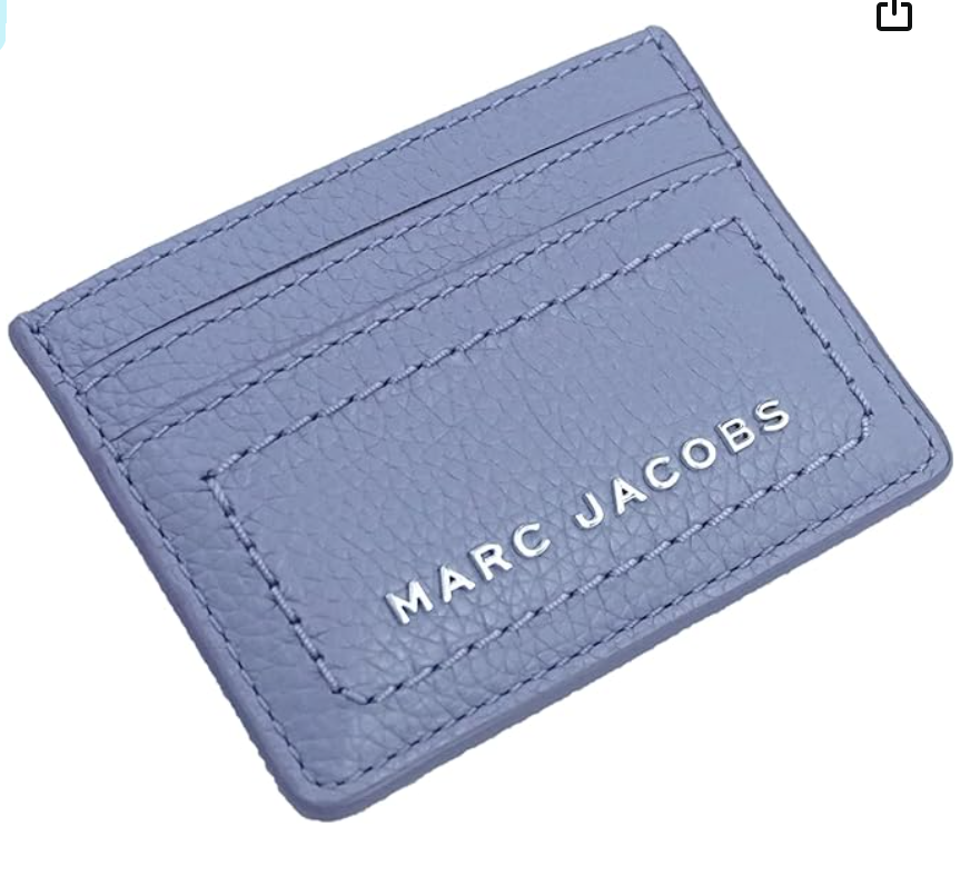 Marc Jacobs Leather Card Case Lavender Purple  $95 NWT