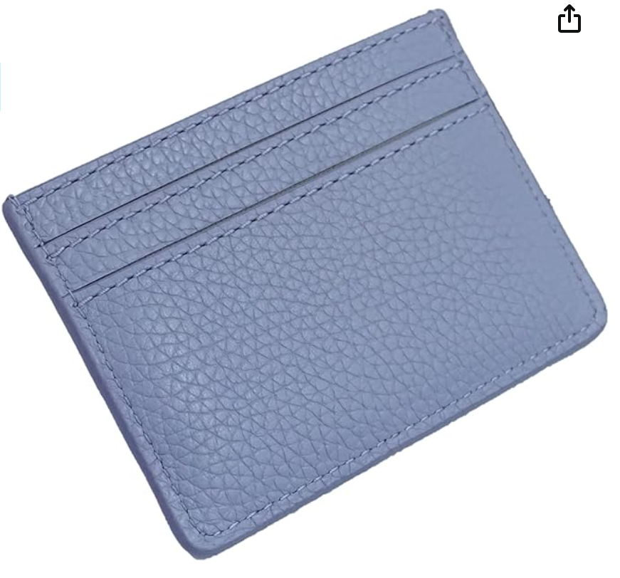 Marc Jacobs Leather Card Case Lavender Purple  $95 NWT