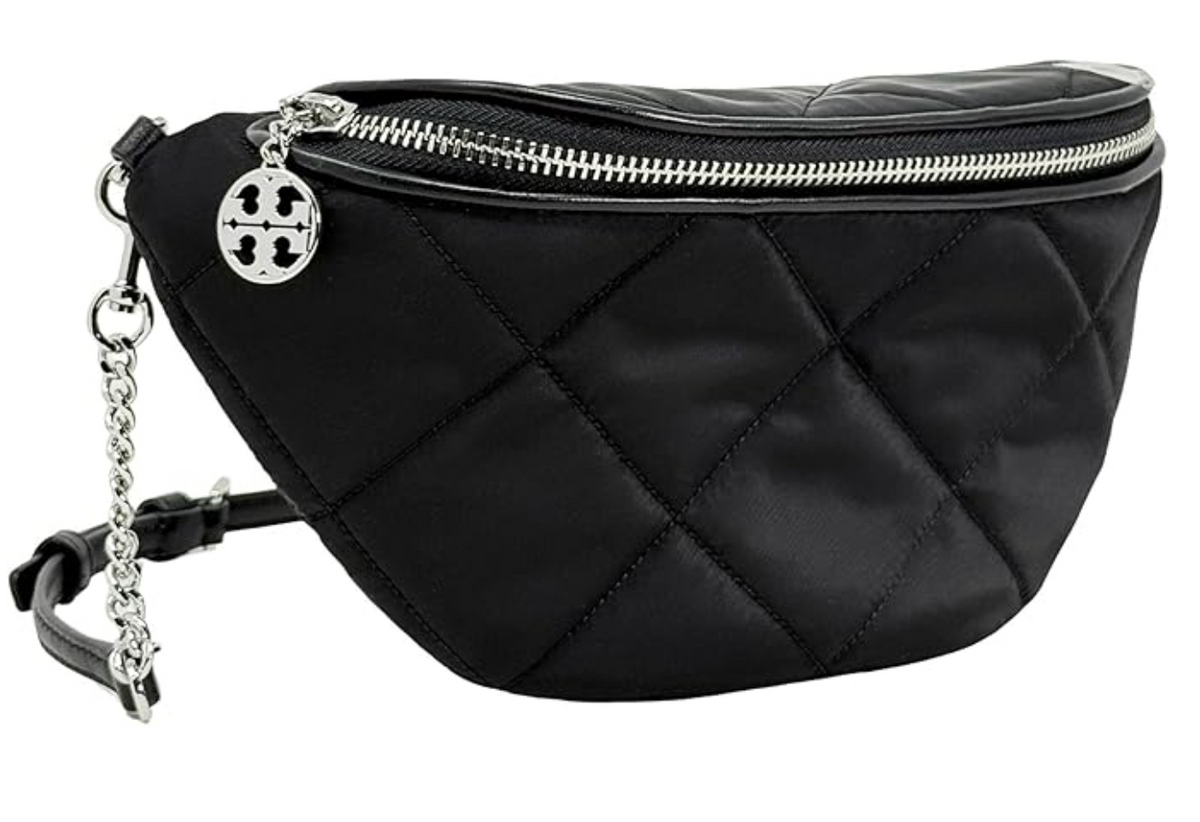 Tory Burch Willa Quilted Nylon Belt Bag Fanny Pack or Crossbody Bag, Brand New
