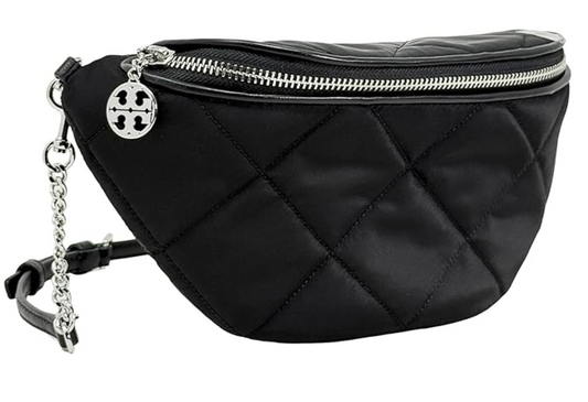Tory Burch Willa Quilted Nylon Belt Bag Fanny Pack or Crossbody Bag, Brand New