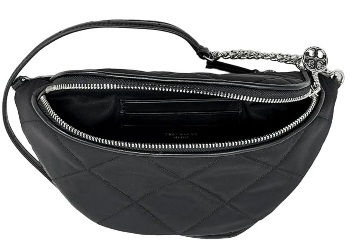Tory Burch Willa Quilted Nylon Belt Bag Fanny Pack or Crossbody Bag, Brand New