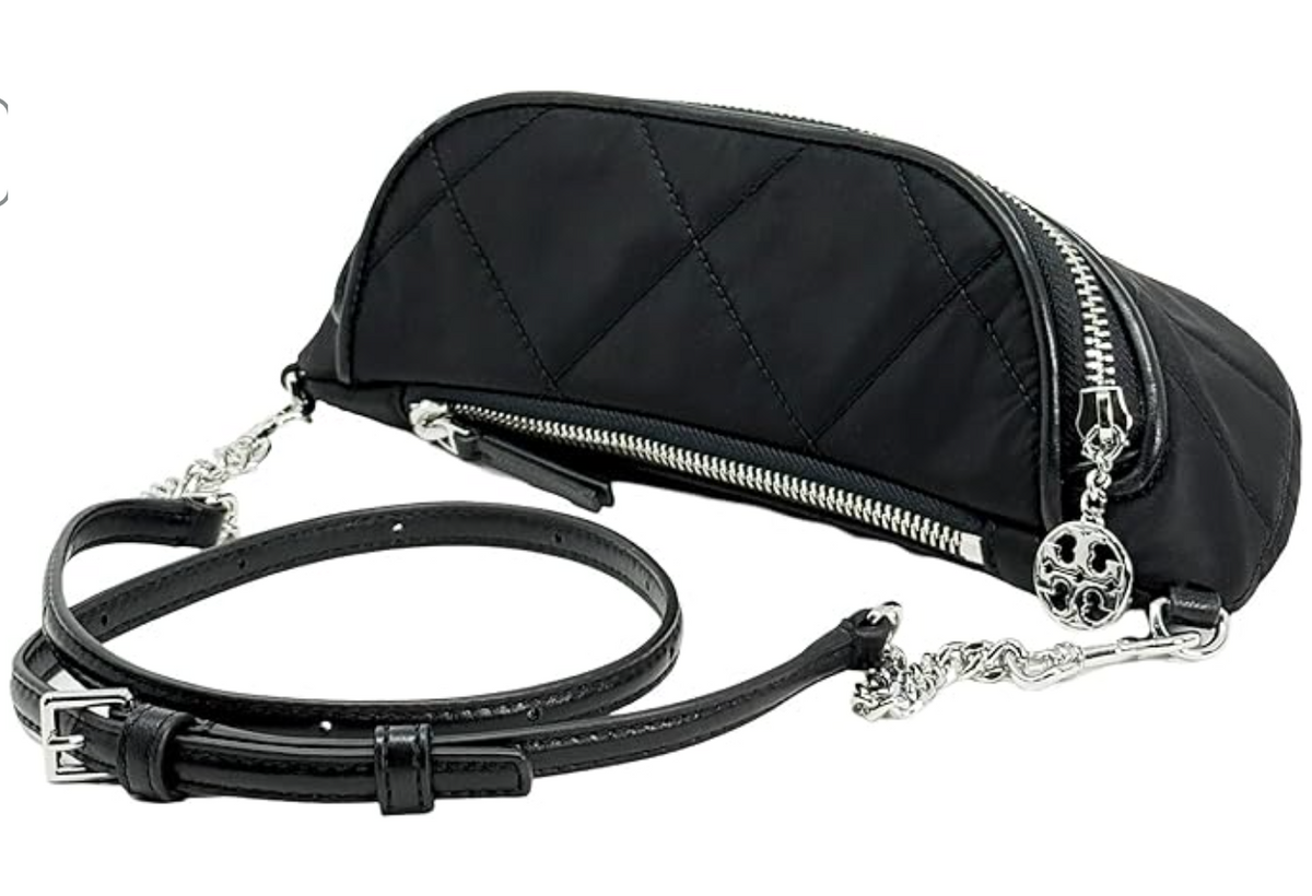 Tory Burch Willa Quilted Nylon Belt Bag Fanny Pack or Crossbody Bag, Brand New