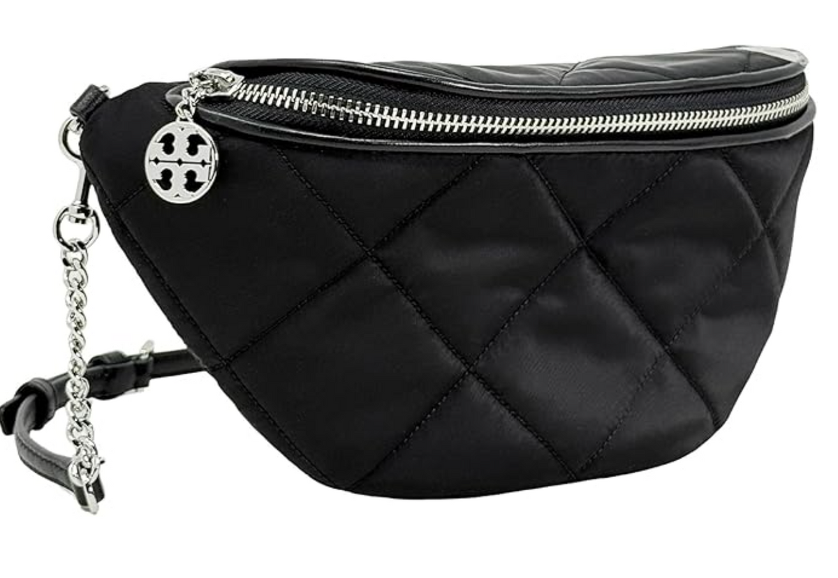 Tory Burch Willa Quilted Nylon Belt Bag Fanny Pack or Crossbody Bag, Brand New