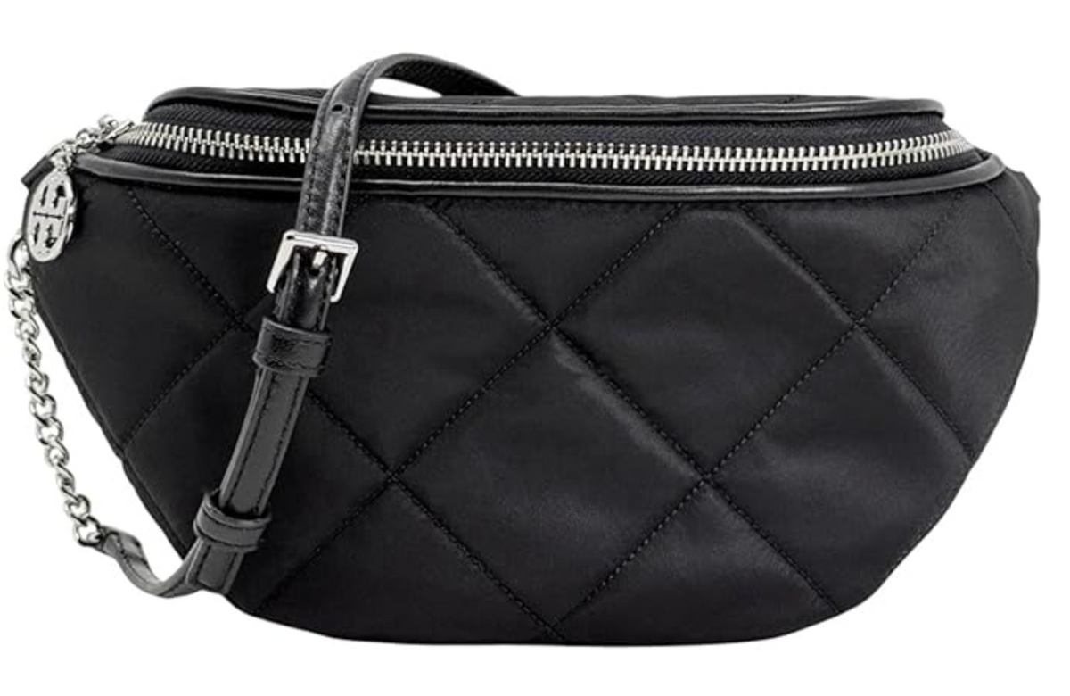 Tory Burch Willa Quilted Nylon Belt Bag Fanny Pack or Crossbody Bag, Brand New