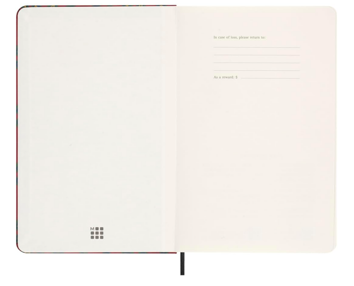 Moleskine Limited Edition Boxed Notebook - Silk Padded Hard Cover, Large 5"x8"