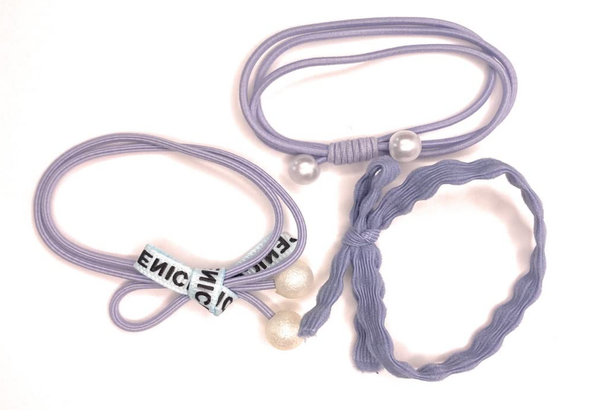 “48Pack Cute Hair Ties Set Multi-Color Elastics Gift Party Favors Everyday Hair