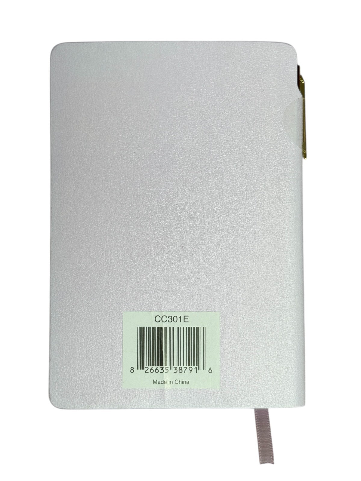 Eccolo, Pocket Pen Journal "Blessed is She Who Believes." Light Pink