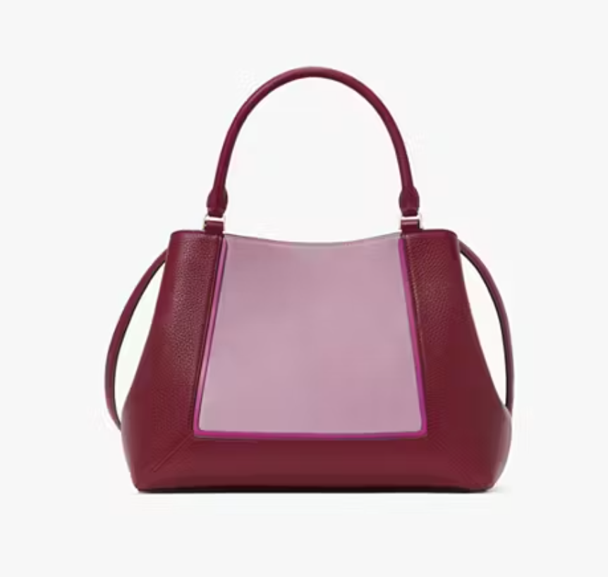 Kate Spade Medium Lena Blackberry Satchel NWT MSRP $469