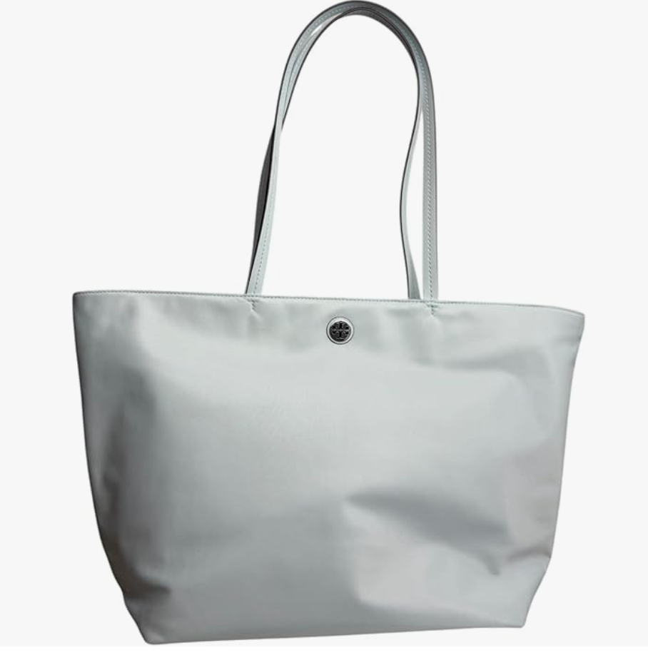 NWT Tory Burch 166469 Ella Nylon Tote Summit Large Shoulder Zip Bag