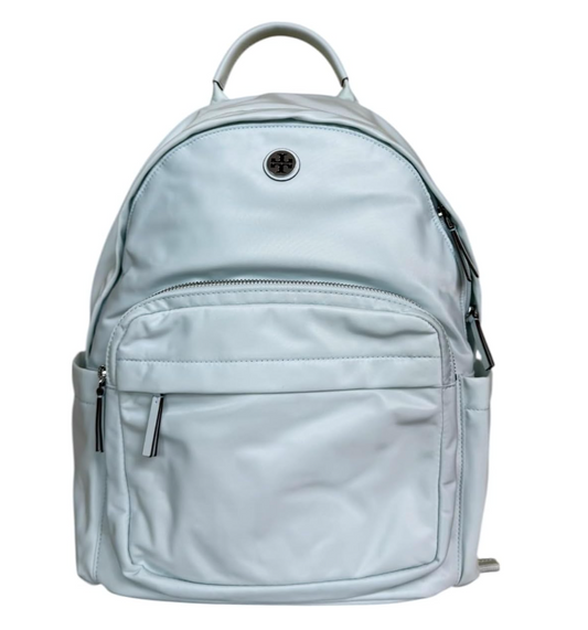 Tory Burch Women s Ella Nylon Backpack With Silver Tone Hardware (Summit)