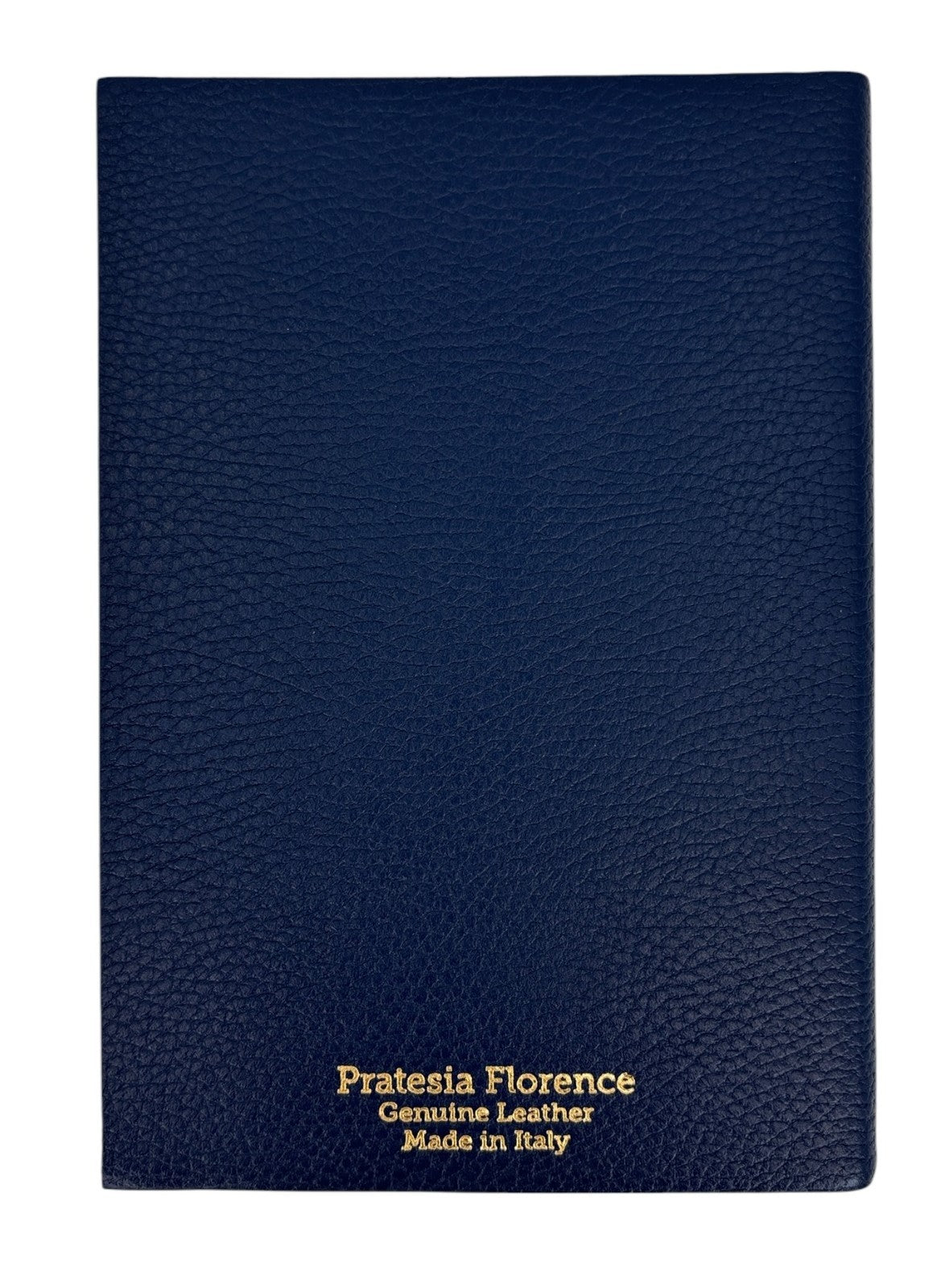 Beyond Joy Genuine Navy Blue Italian Leather Cover Journals  Rules 6″x8.5″