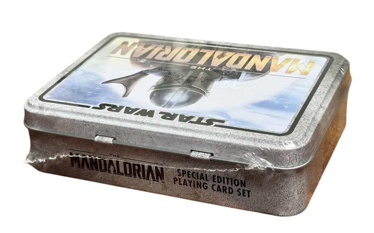 Star Wars Mandalorian 2 Deck Playing Card Set with Collectible Tin | Concept Art