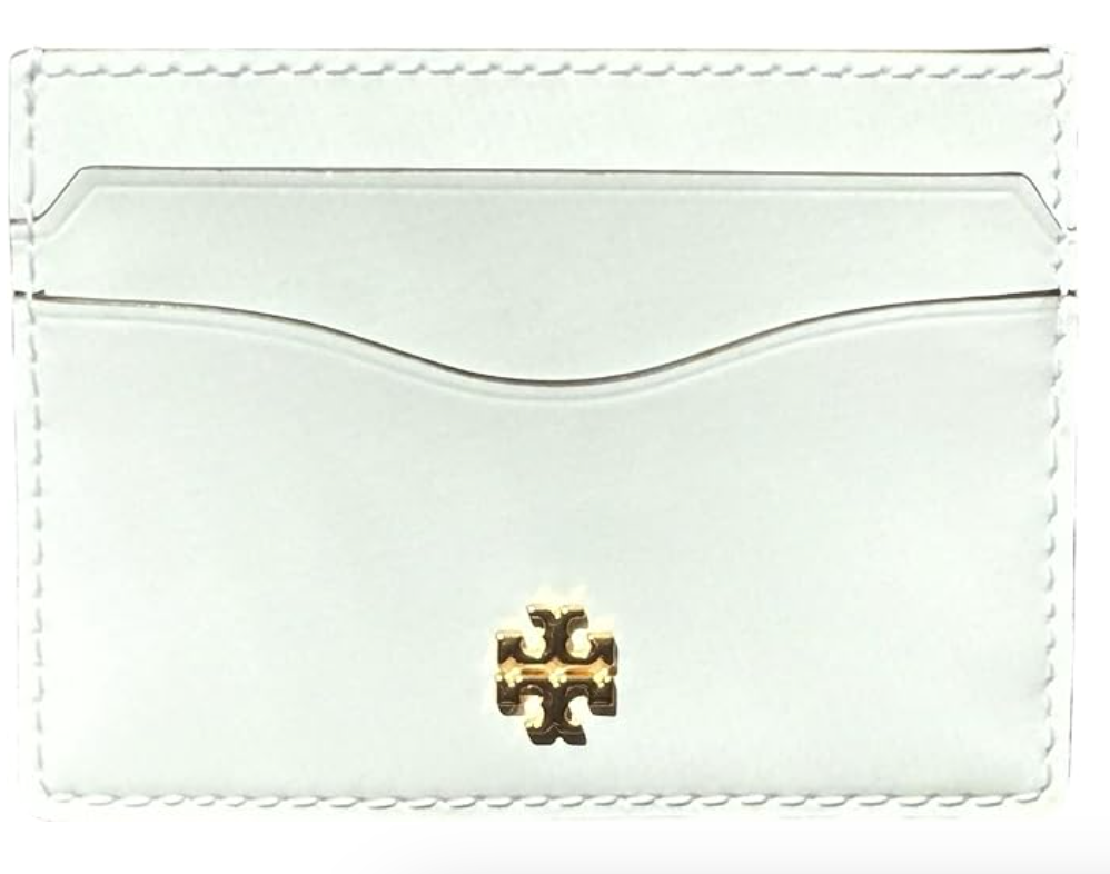 Tory Burch Emerson Patent Slim Card Case 139340 Optic White 137 One Size Credit