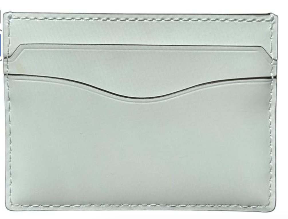 Tory Burch Emerson Patent Slim Card Case 139340 Optic White 137 One Size Credit