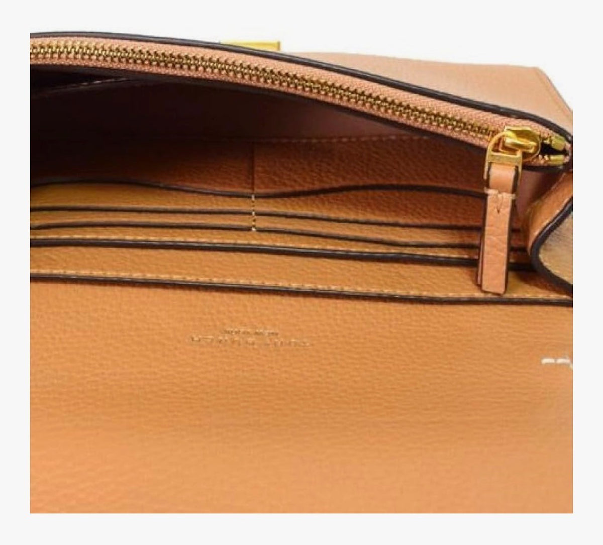 Tory Burch Thea Pebbled Leather With Gold-tone Hardware Crossbody & Wallet
