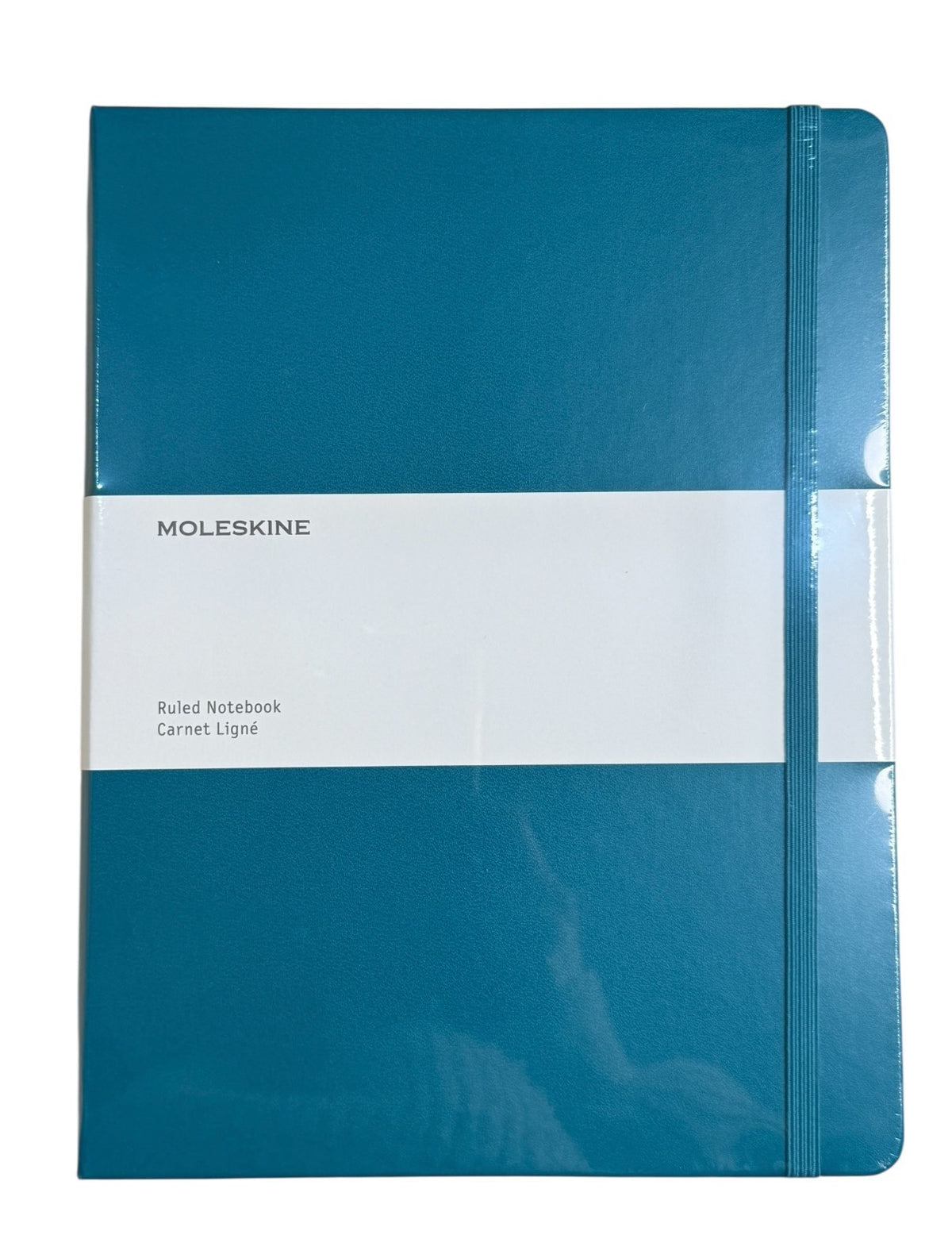 Moleskine Classic Collection Ruled Notebook XL 7.5×9.75″ Reef Blue