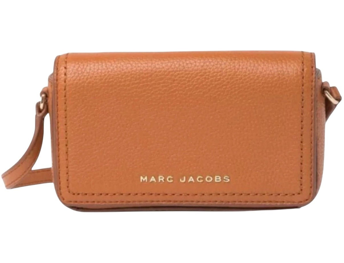 NWT Marc Jacobs H107L01FA21 Groove Mini Smoked Almond Tan With Gold Hardware