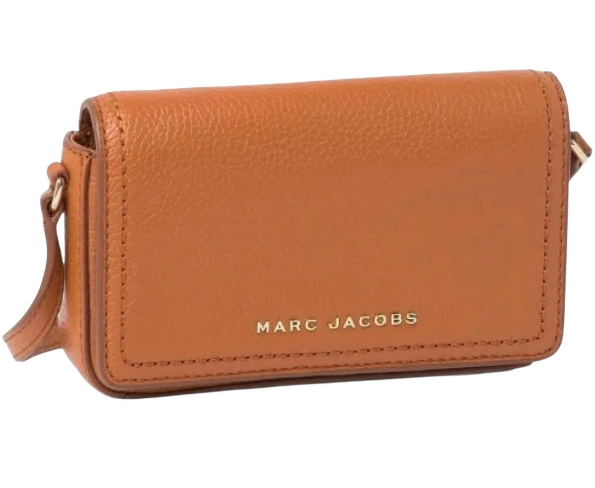 NWT Marc Jacobs H107L01FA21 Groove Mini Smoked Almond Tan With Gold Hardware