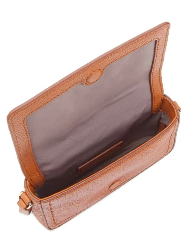NWT Marc Jacobs H107L01FA21 Groove Mini Smoked Almond Tan With Gold Hardware