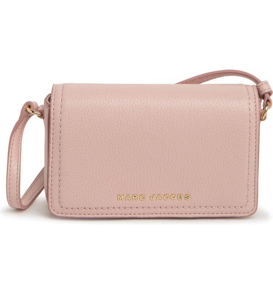 NWT Marc Jacobs H107L01FA21 Groove Mini Peach Whip Pink With Gold Hardware