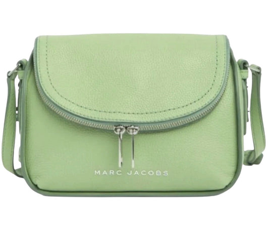 Marc Jacobs the Groove Leather Messenger Bag Crossbody Mint Green NWT