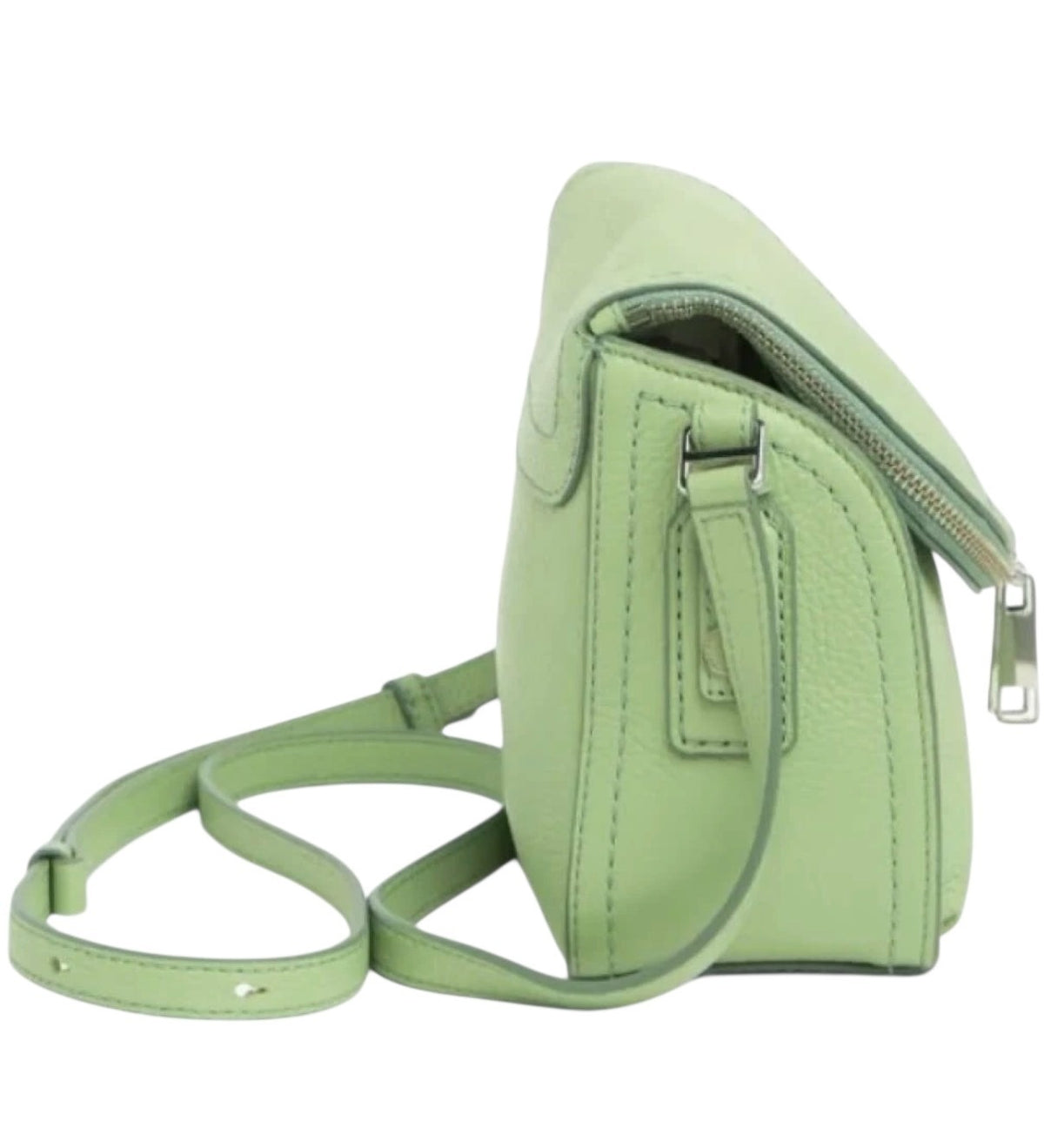 Marc Jacobs the Groove Leather Messenger Bag Crossbody Mint Green NWT