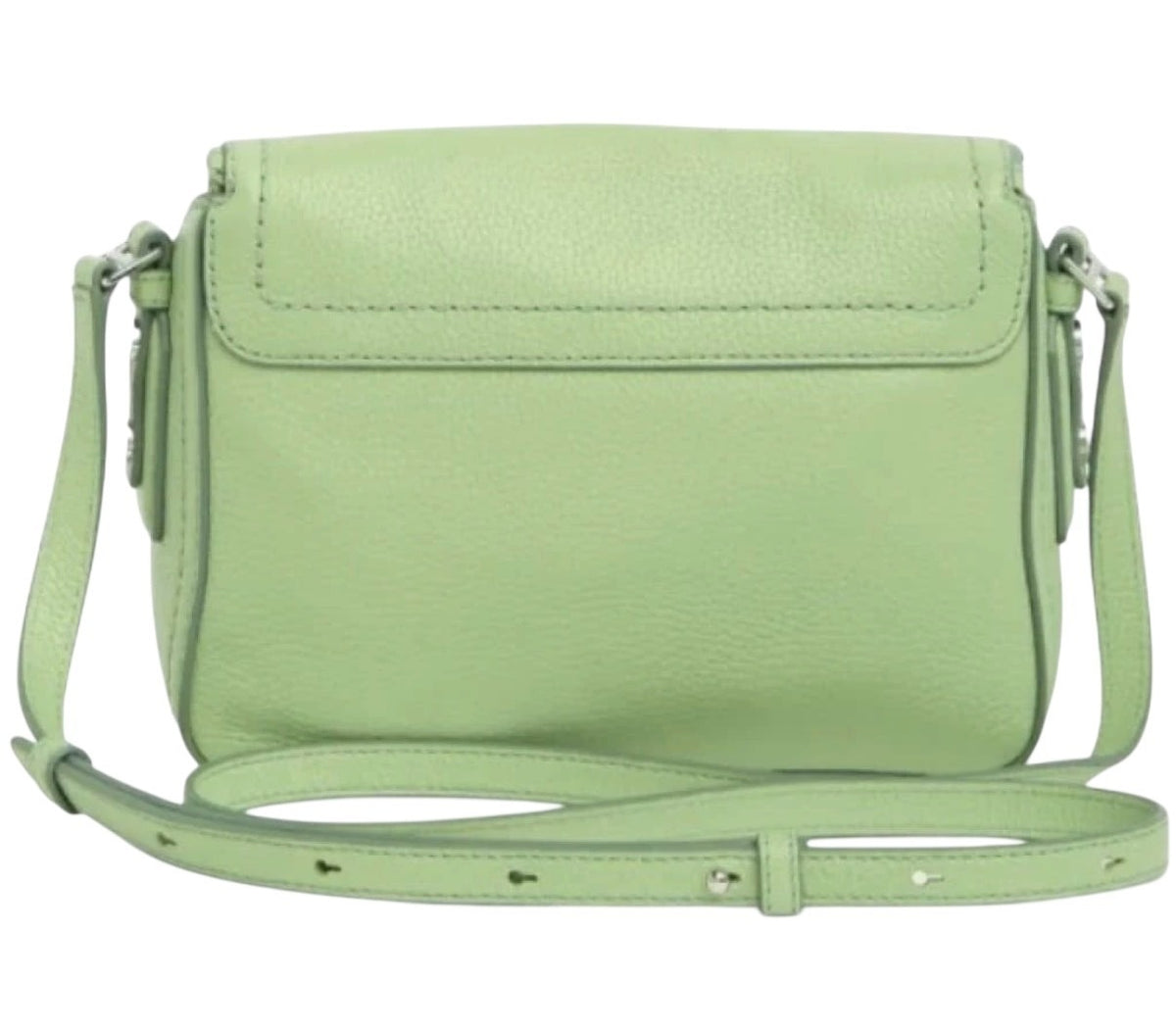Marc Jacobs the Groove Leather Messenger Bag Crossbody Mint Green NWT