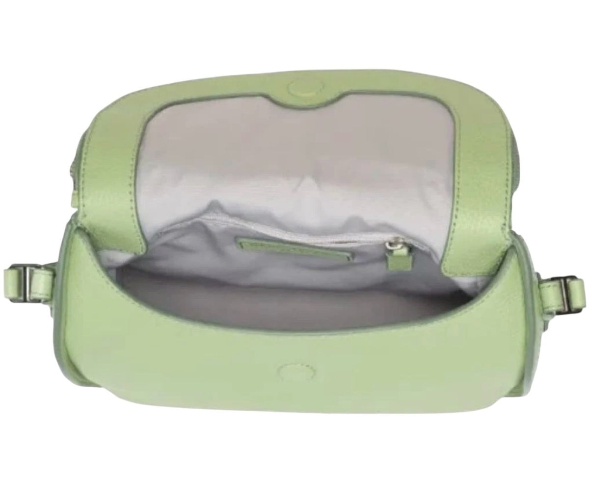 Marc Jacobs the Groove Leather Messenger Bag Crossbody Mint Green NWT