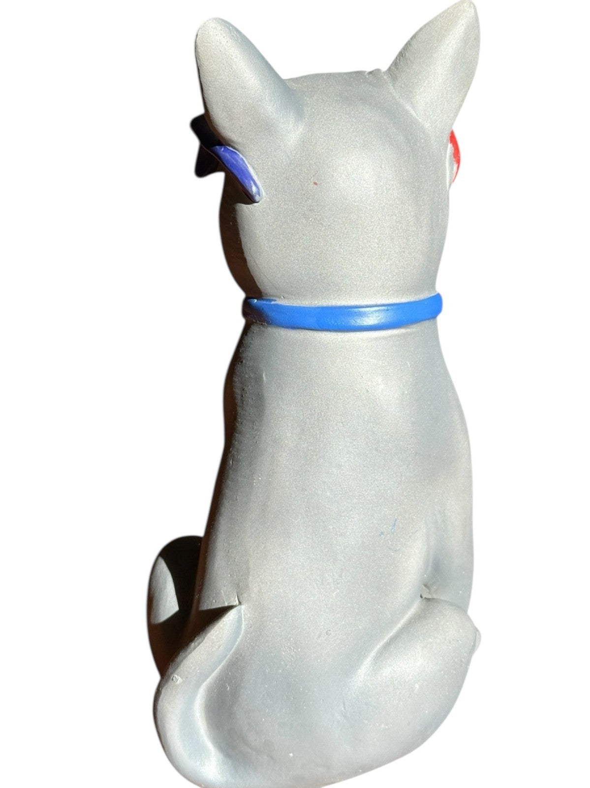 Patriotic French Bulldog Figurine 8.5" Gray w/ Star Glasses & Bow Tie 🇺🇸🐶