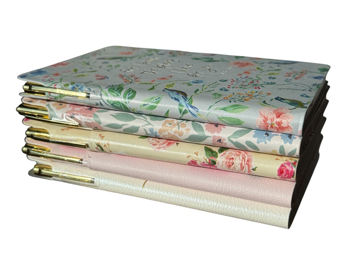Eccolo, Pocket Pen Journal w Faux Leather 6.75"x4.75"