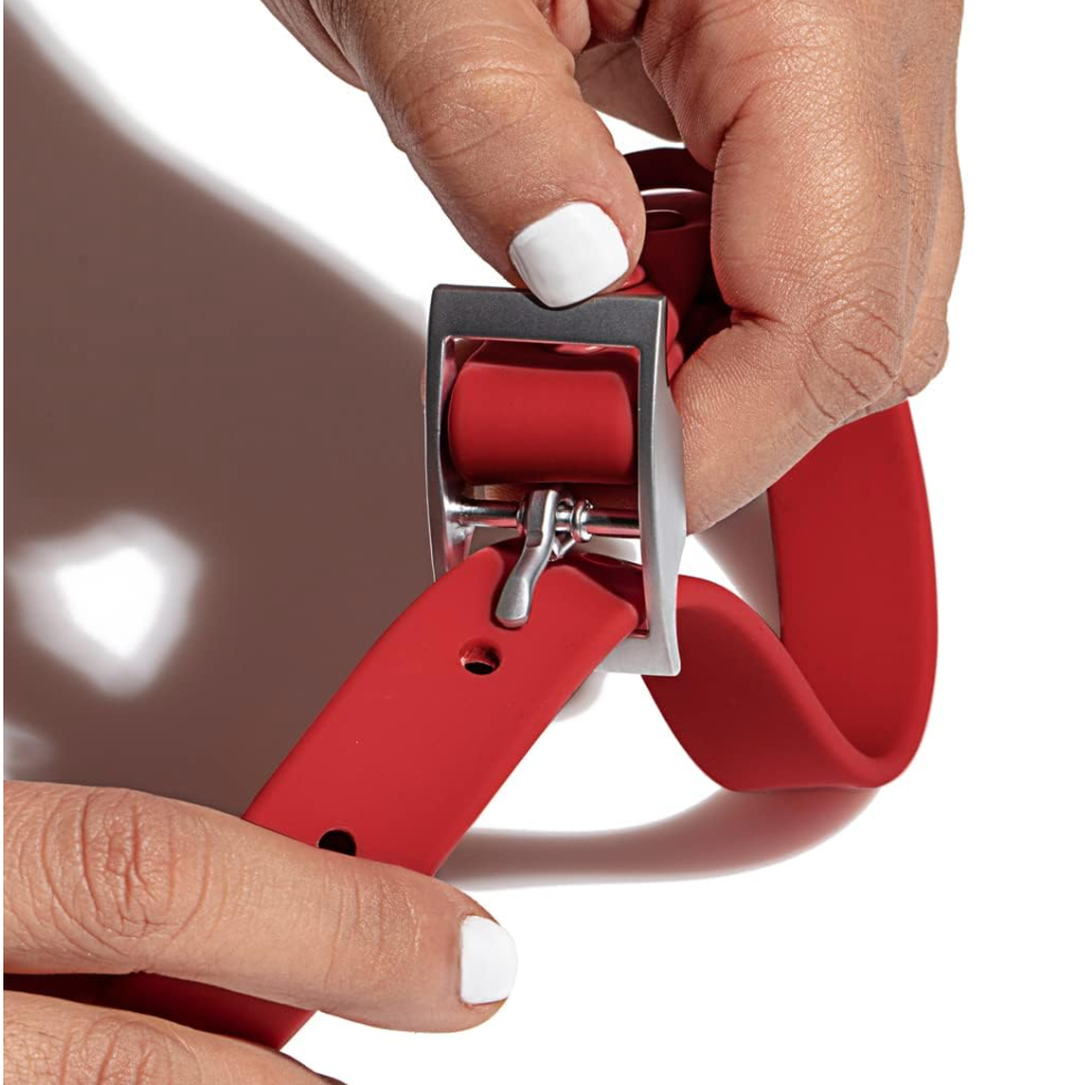 Wild One Dog Collar, The Original Easy-Clean Size XL Strawberry
