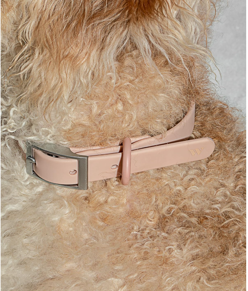 Wild One Dog Collar, The Original Easy-Clean Size XL Pink