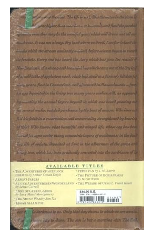 A Novel Journal: Walden (Compact)