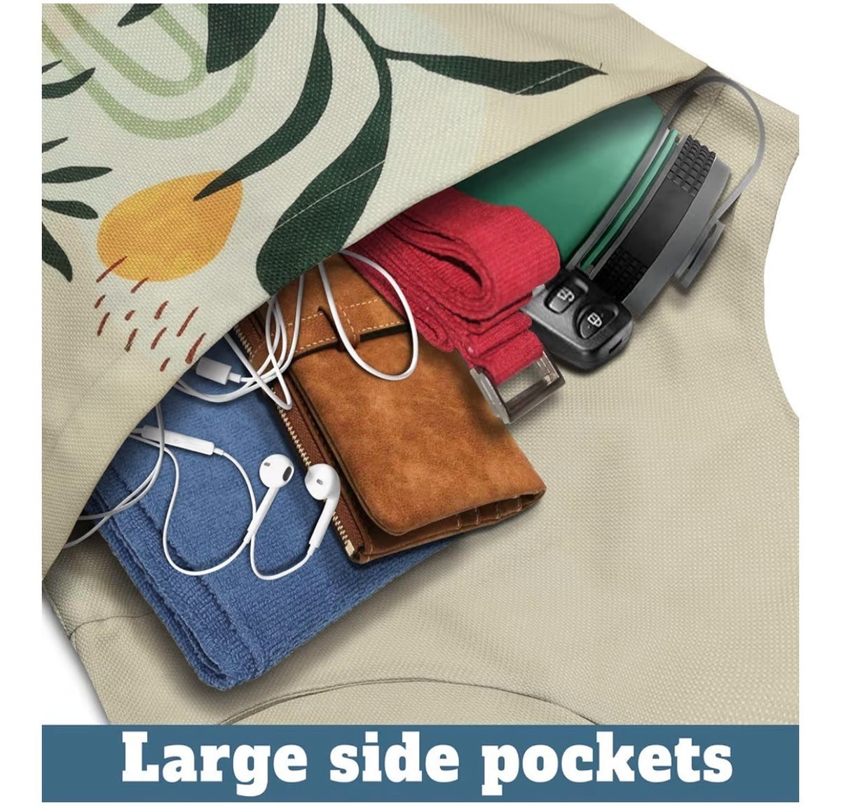 Yoga Mat & Accerrories Bag for Yoga lover: Fit it all