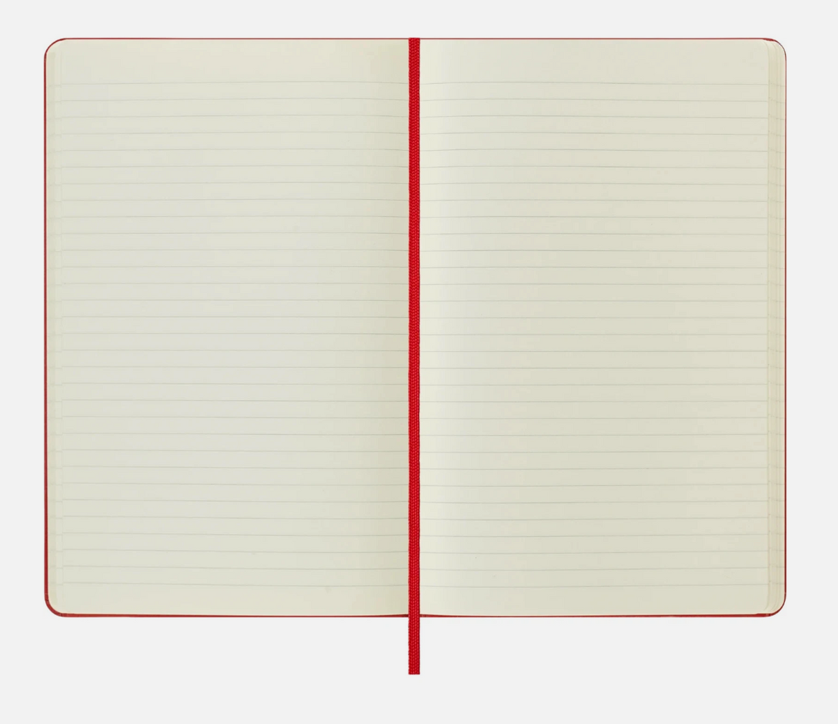Moleskine Scarlet Red Large Ruled Notebook Hard Cover x 2 Notebooks Set