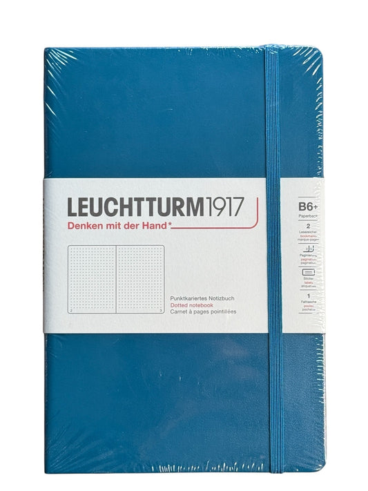 Leuchtturm 1917 Hardcover Dot Grid Notebook in Pacific Green - B6 + NEW