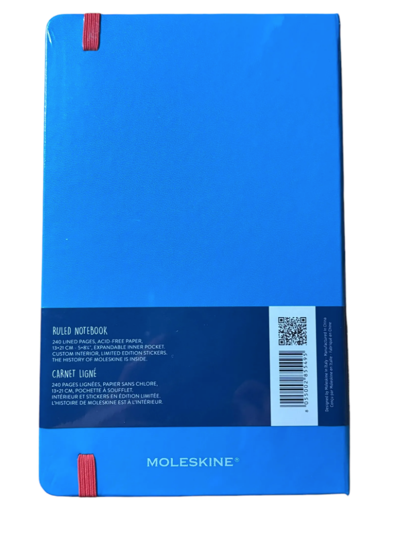 Moleskine Peter Pan Ruled Notebook – Carnet Ligné, “do you BELIEVE IN Fairies?”