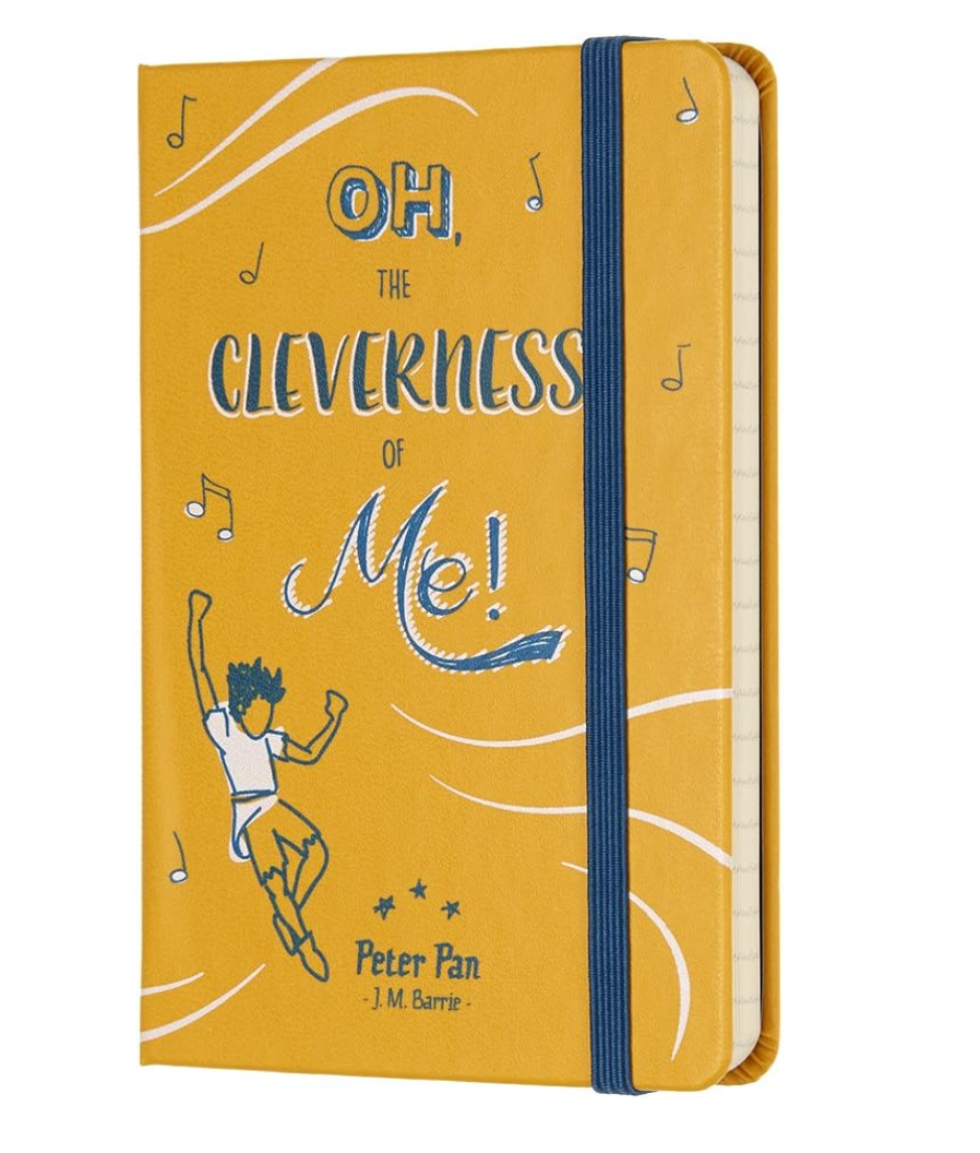 Moleskine Peter Pan Limited Edition Notebook, Ruled Notebook Size 9x14cm
