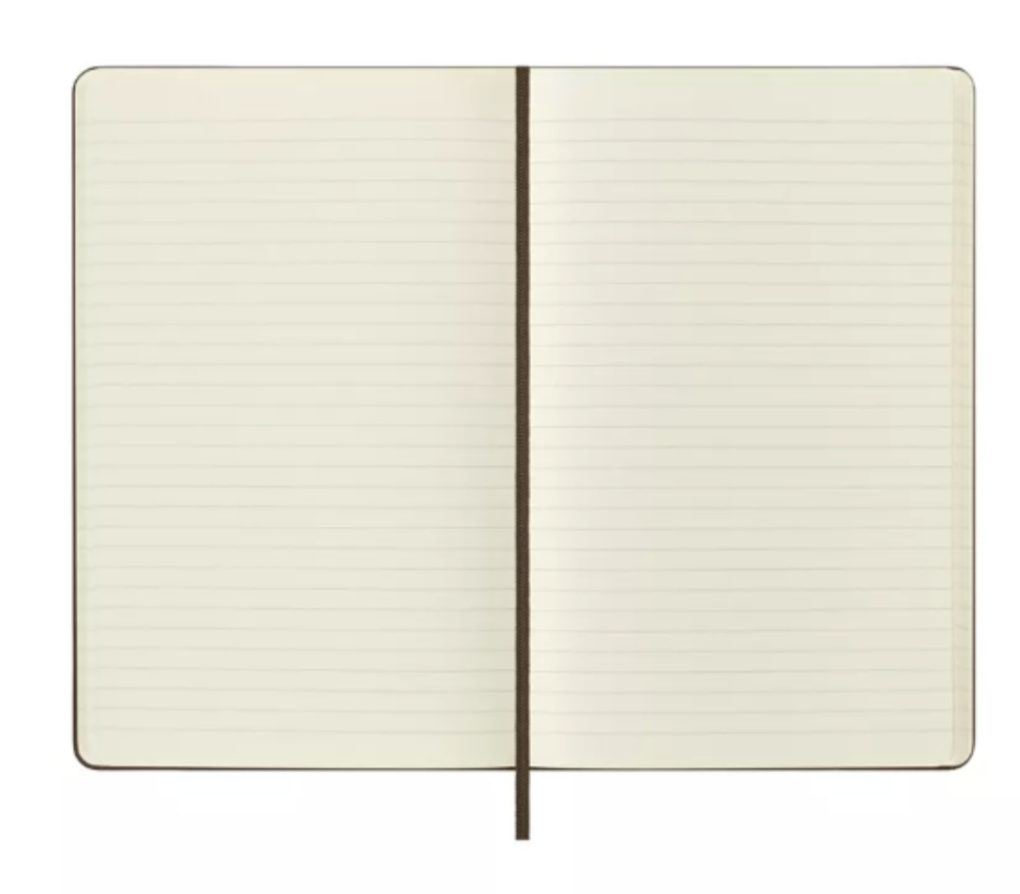 Moleskine Brown Limited Hardcover Classic Ruled Notebook XL 7.5×9.75″ (19x25cm)