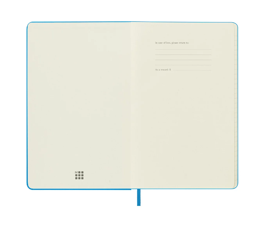 Moleskine Classic Collection Ruled Notebook XL 7.5×9.75″ Blue