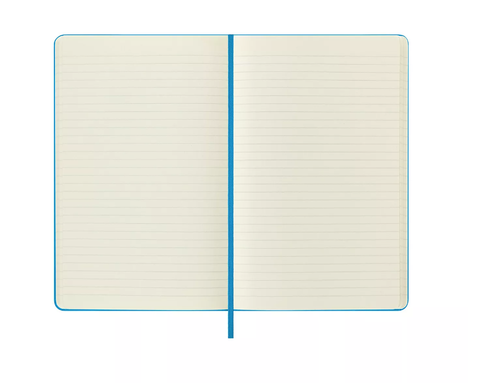 Moleskine Classic Collection Ruled Notebook XL 7.5×9.75″ Reef Blue