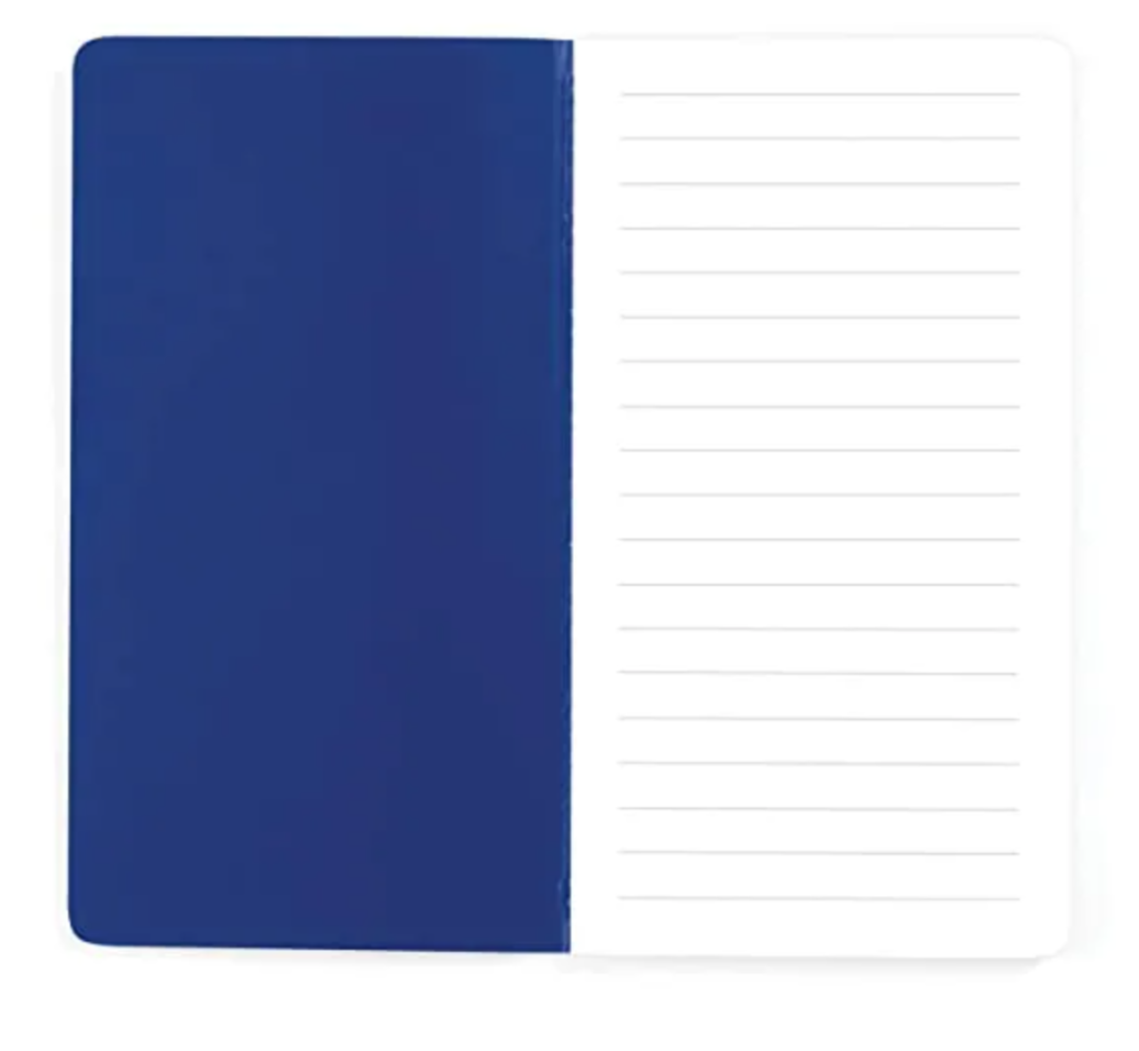 Jonathan Adler Blue Versailles Travel Journal - Vegan Leather Journal