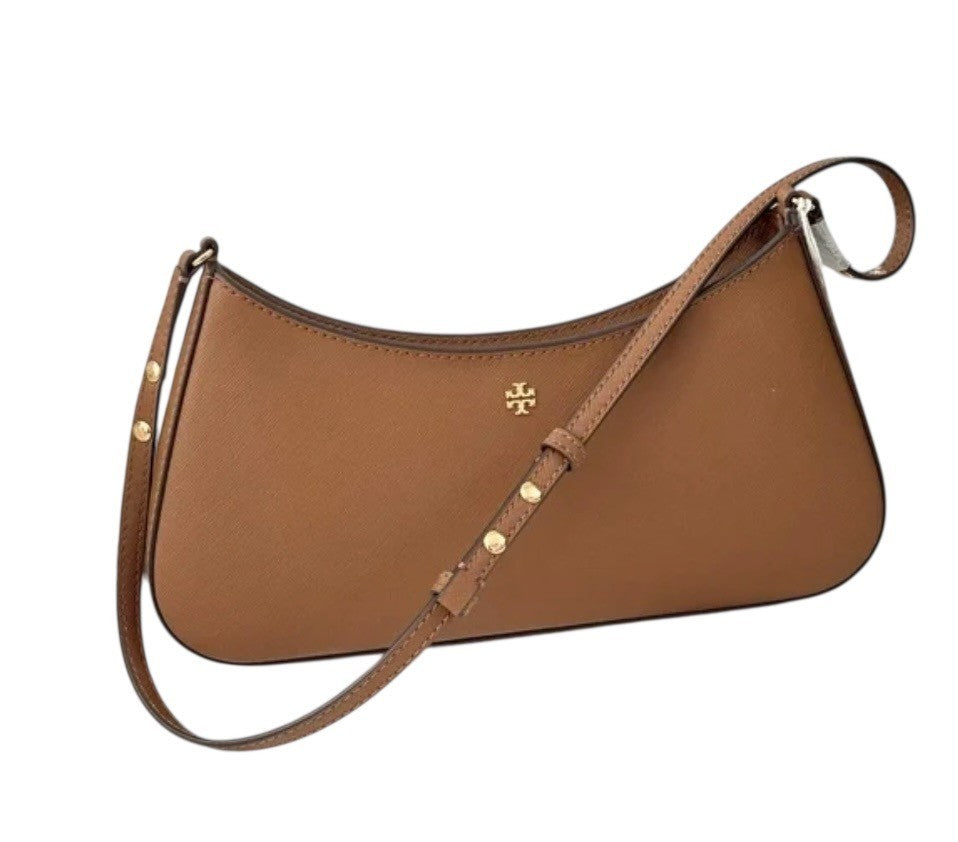 Tory Burch Women’s Emerson Shoulder Bag Moose Brown