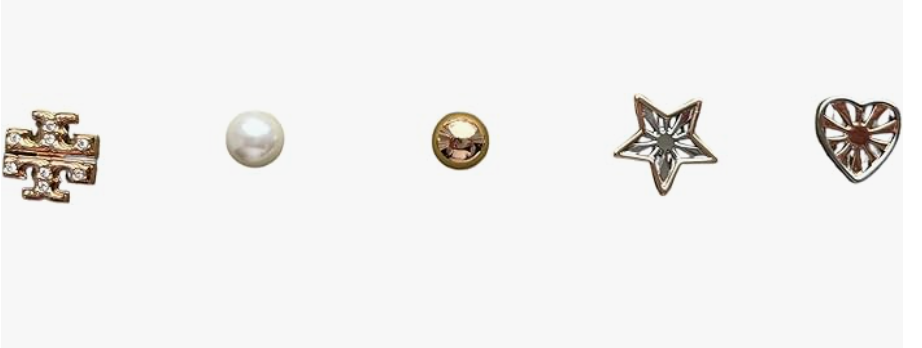 Tory Burch Stud Earring Set: Gold, Silver, and Pearl