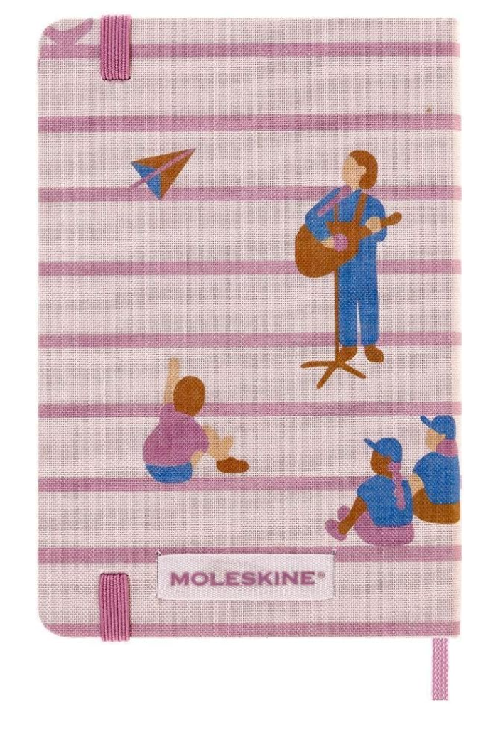 Moleskine Limited Edition Sakura Notebook, Hard Cover, Pocket 3.5"x5.5" Ruled