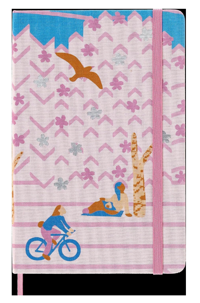 Moleskine Limited Edition Sakura Notebook Hard Cover Large 5"x8.25" Ruled